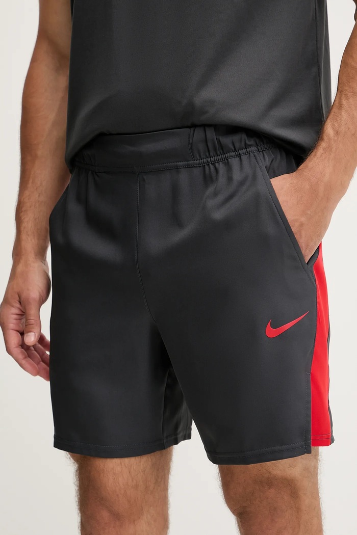 Σορτς Nike Kansas City Chiefs πλεκτό ύφασμα γκρί 01NA.075M.7G.V75