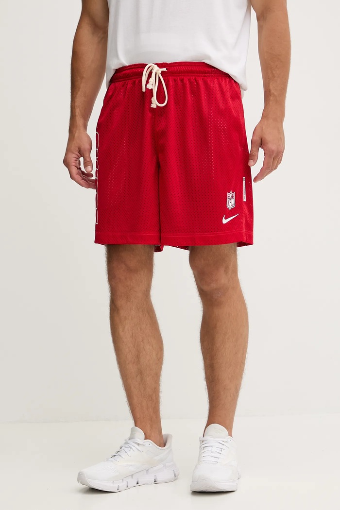 Oboustranné šortky Nike Kansas City Chiefs potisk červená 03BF.041Y.7G.N9J
