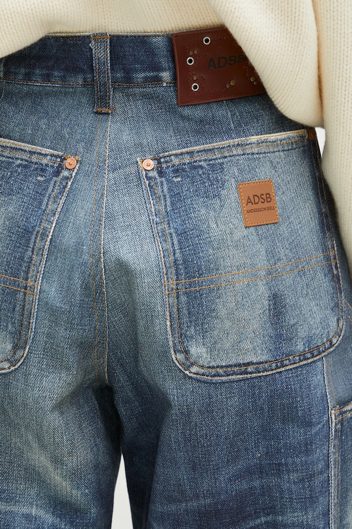 Τζιν σορτς Andersson Bell Denim Trompe L`Oeil Double Knee apa786u