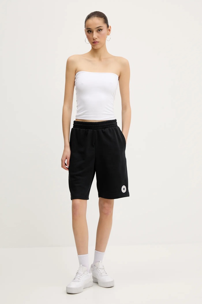 Къс панталон Converse 10026979.A01 черен