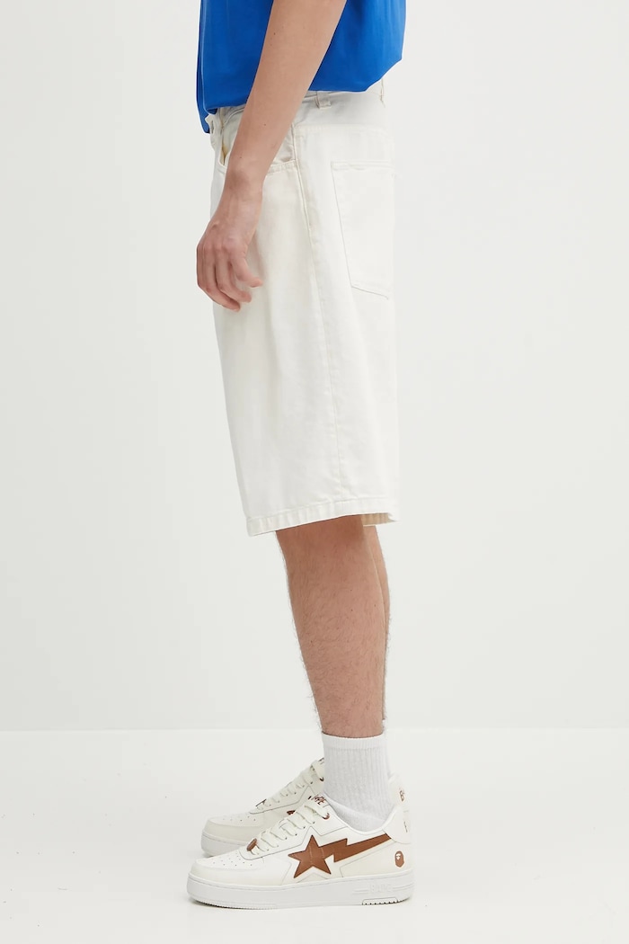 Carhartt WIP denim shorts Brandon Short I031921.202 beige SS25
