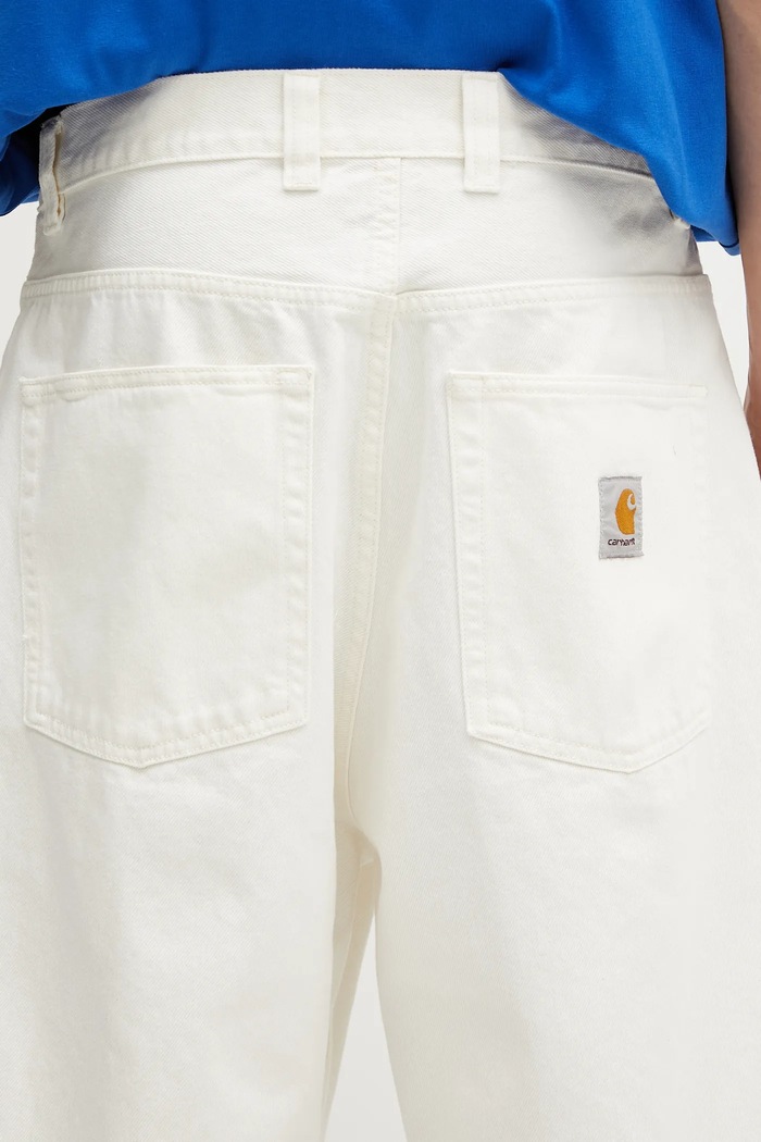 Carhartt WIP denim shorts Brandon Short beige I031921.202