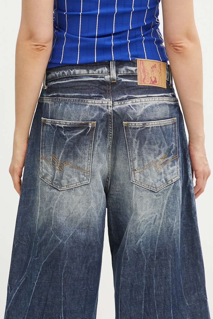 Джинсові шорти Martine Rose Zip Jean 247WD07515