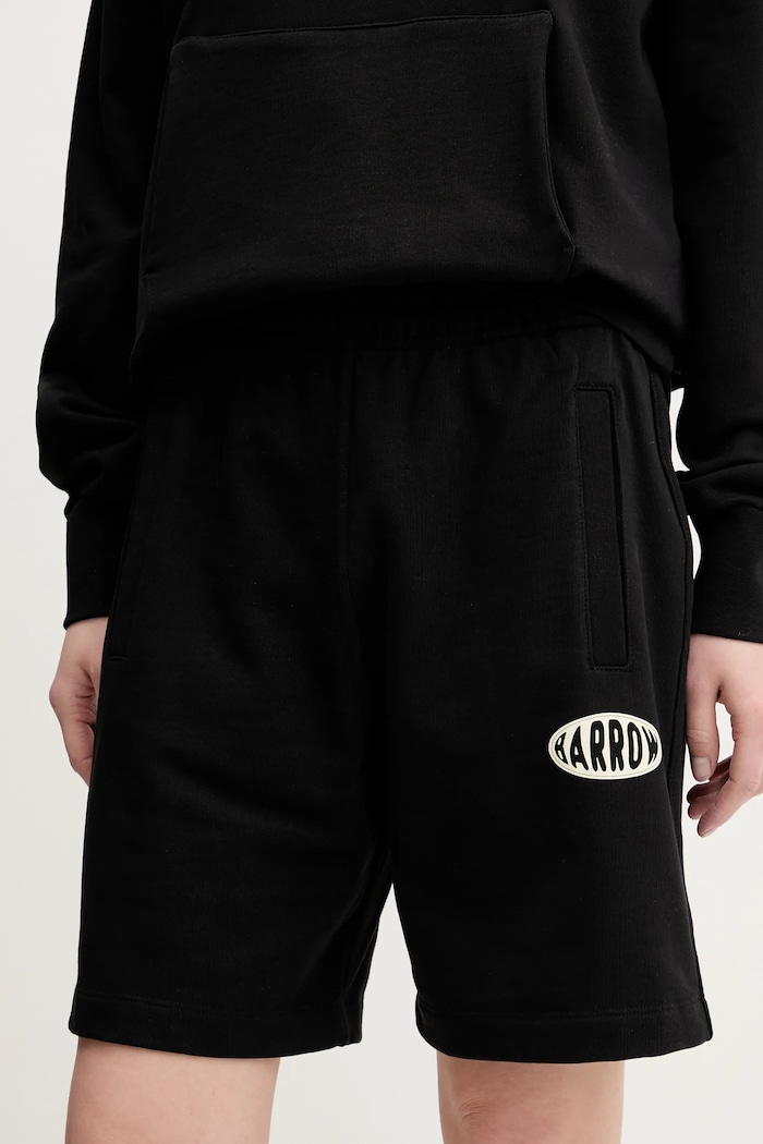 Abbigliamento Barrow pantaloncini in cotone S5BWUABE064 nero