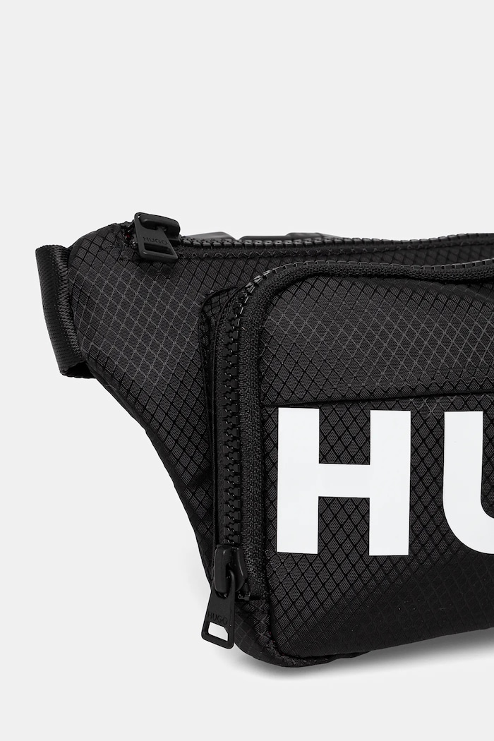 Παιδική τσάντα φάκελος HUGO G00423 μαύρο SS25