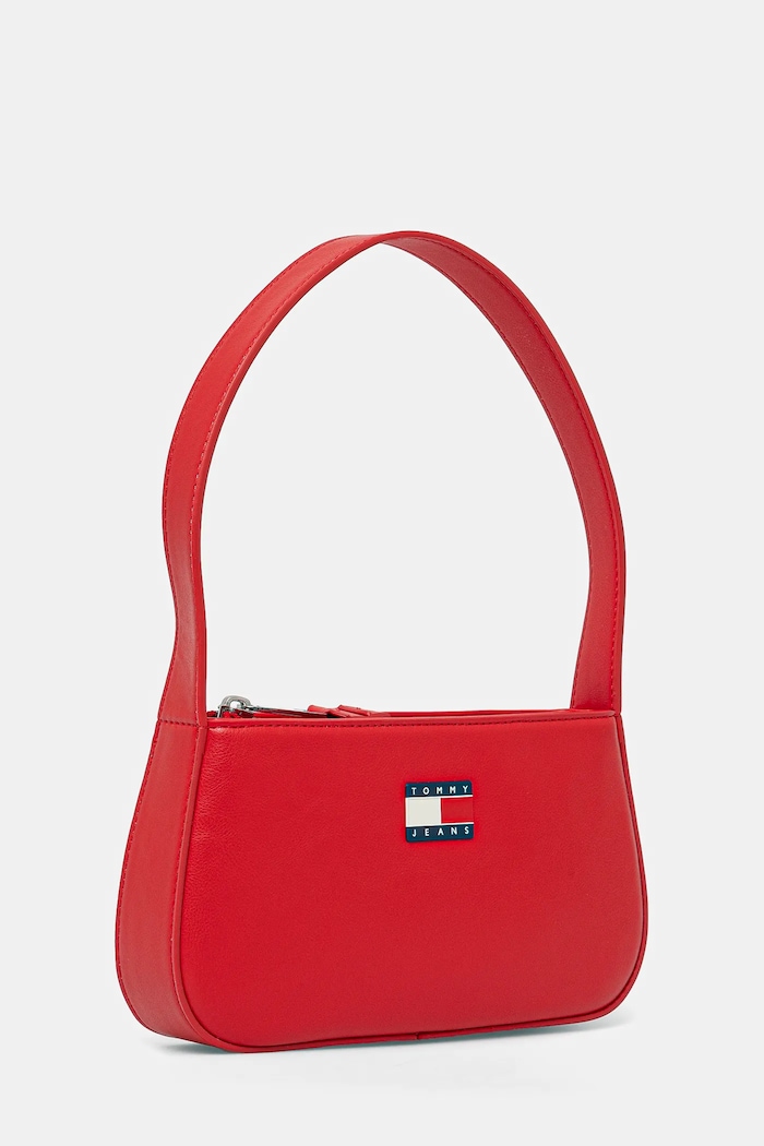 Tommy Jeans geantă AW0AW16966 rosu SS25