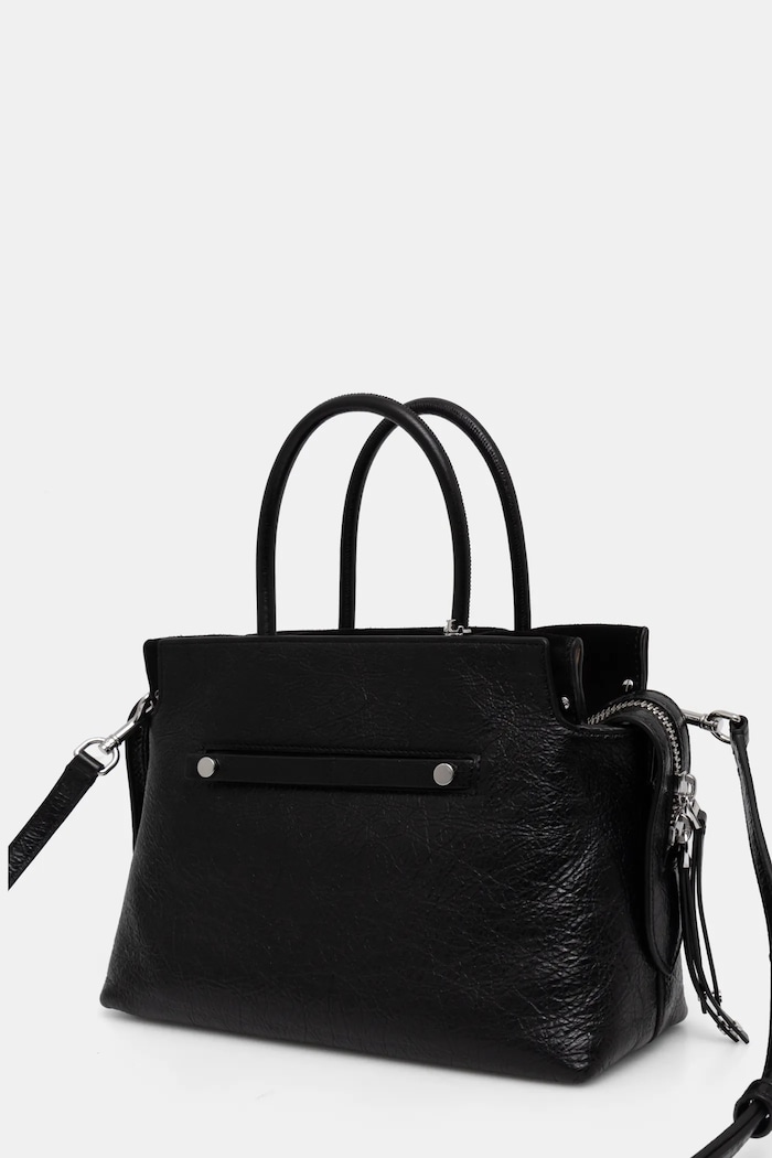 Αξεσουάρ Δερμάτινη τσάντα Tory Burch Mercer 165150.001 μαύρο