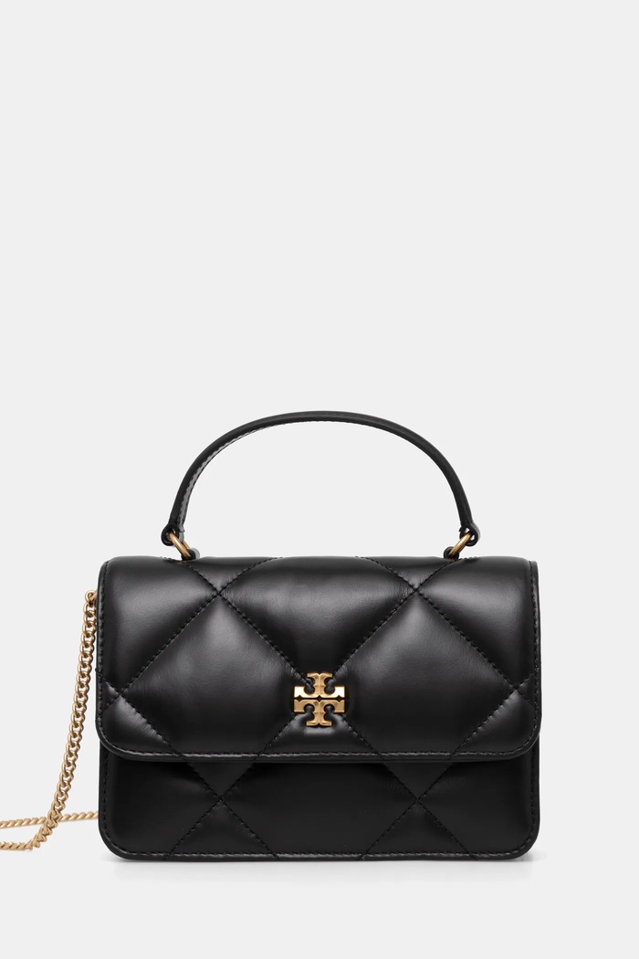 Tory Burch kézitáska Kira nappa bőr fekete 158326.001