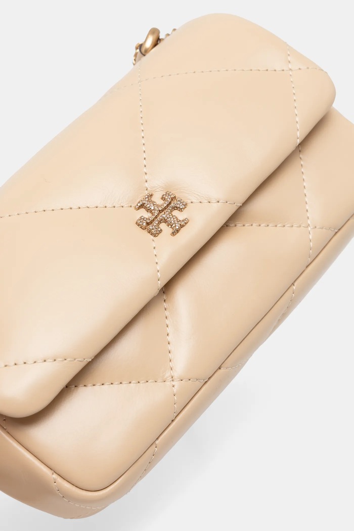 Akcesoria Tory Burch torebka Kira 161913.700 beżowy