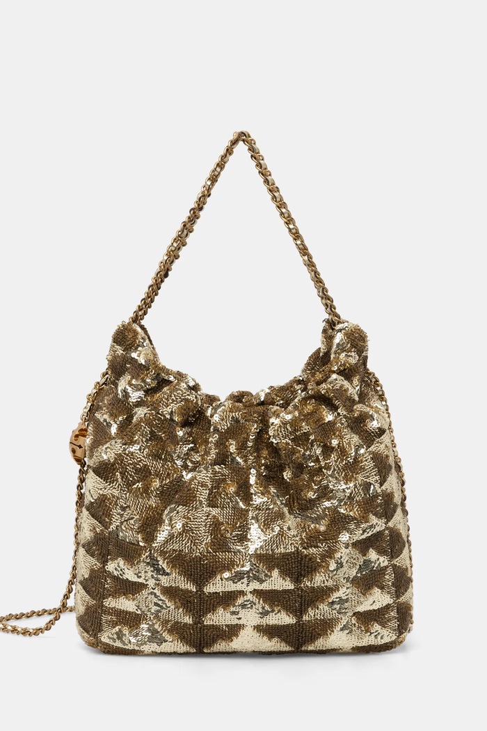 Kabelka Tory Burch Fleming jiný zlatá 162454.700