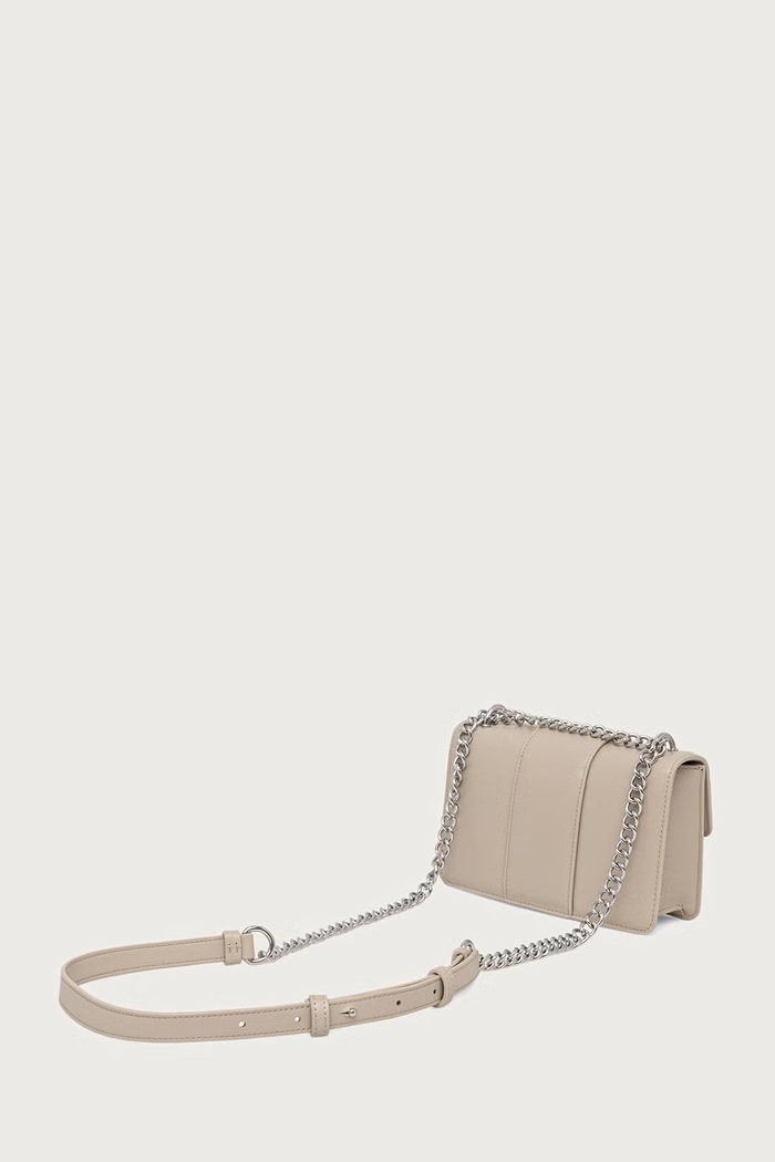 Doplňky Armani Exchange kabelka přes rameno dámská z imitace kůže XW000071.AF12039 béžová