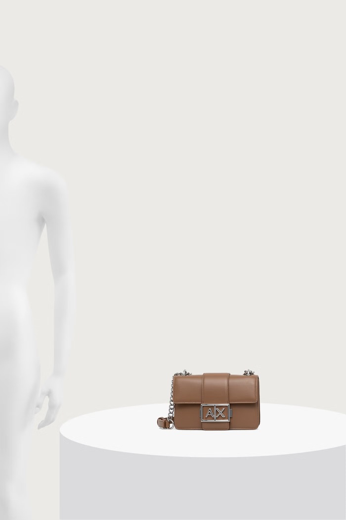 Armani Exchange Geantă poștaș pentru femei cu imitație de piele XW000071.AF12039
