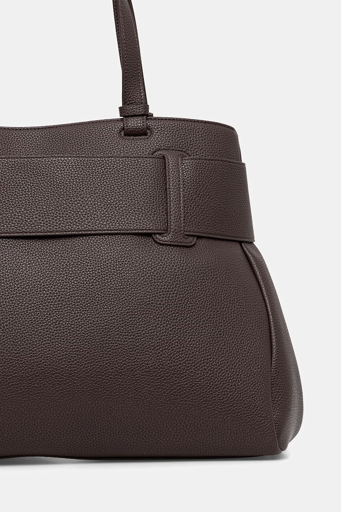 Akcesoria Armani Exchange torebka shopper damska z imitacji skóry XW000284.AF11902 brązowy