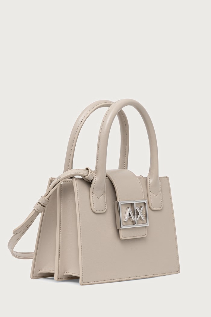 Armani Exchange kabelka dámska z imitácie kože XW000306.AF12039 béžová AA00