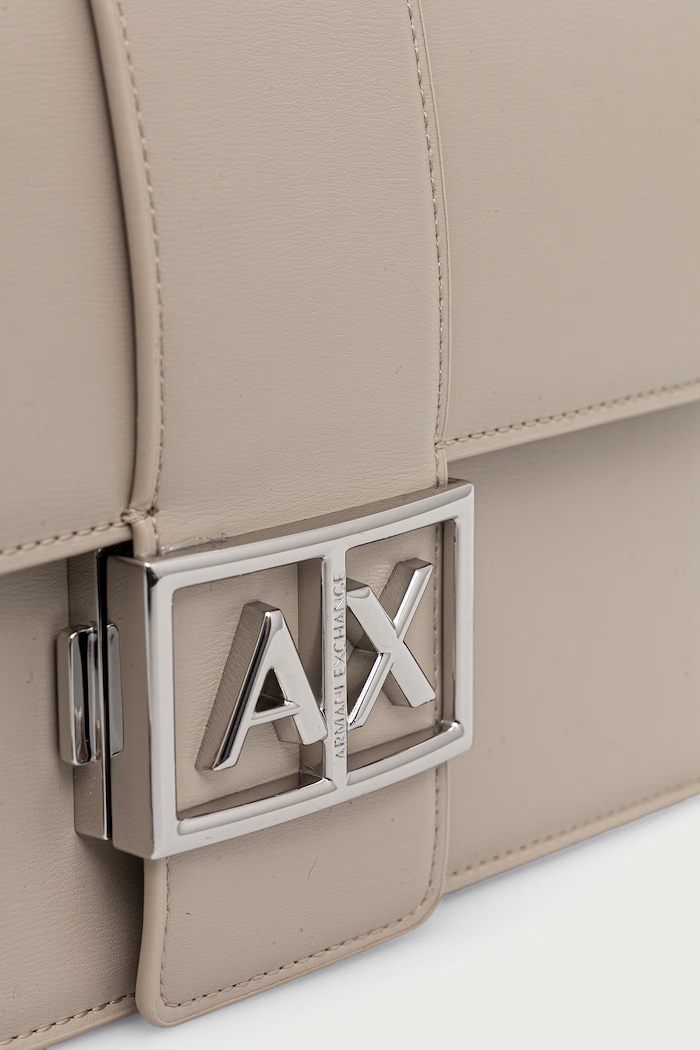 Armani Exchange crossbody kabelka dámská z imitace kůže béžová XW000070.AF12039