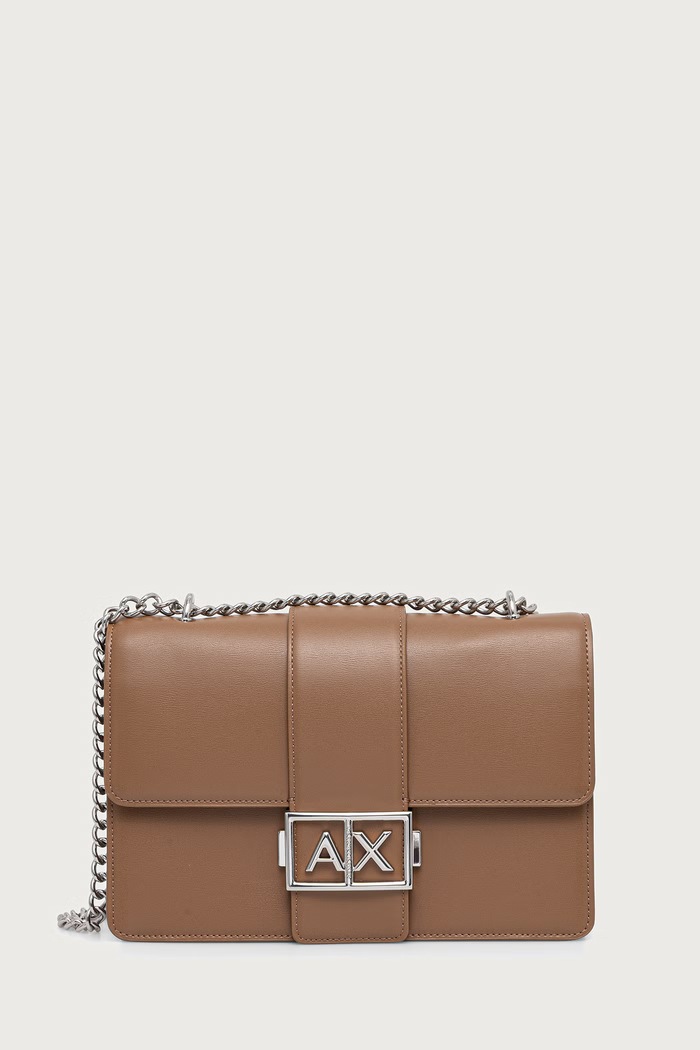 Armani Exchange сумка crossbody для женщин из искусственной кожи коричневый XW000070.AF12039