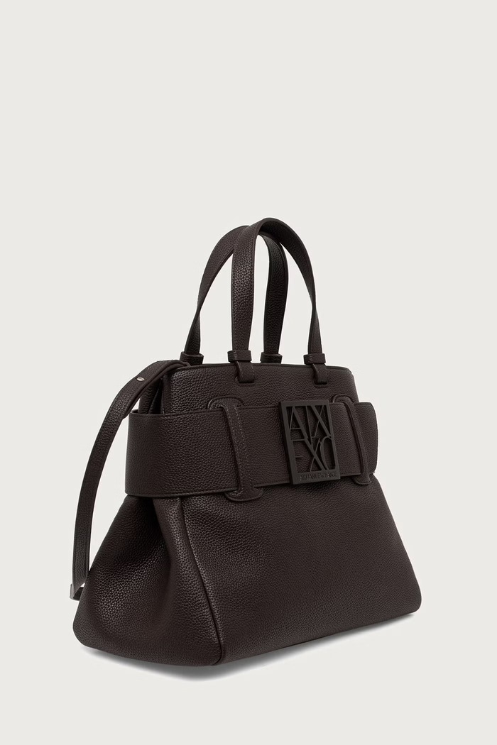 Armani Exchange torba za žene od imitacije kože XW000285.AF11902 smeđa AA00