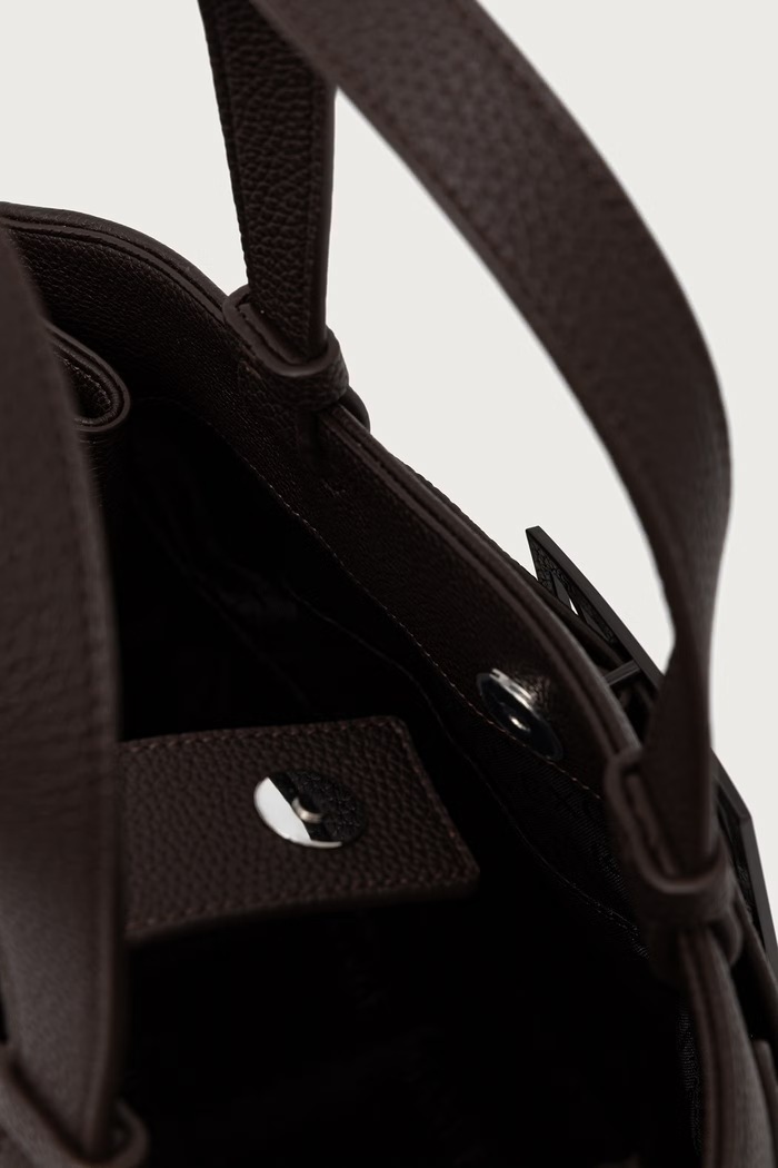 Armani Exchange torba za žene od imitacije kože XW000285.AF11902 smeđa