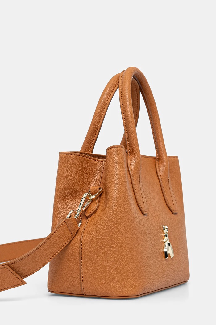 Кожена чанта Patrizia Pepe 8B0240.L001 кафяв SS25