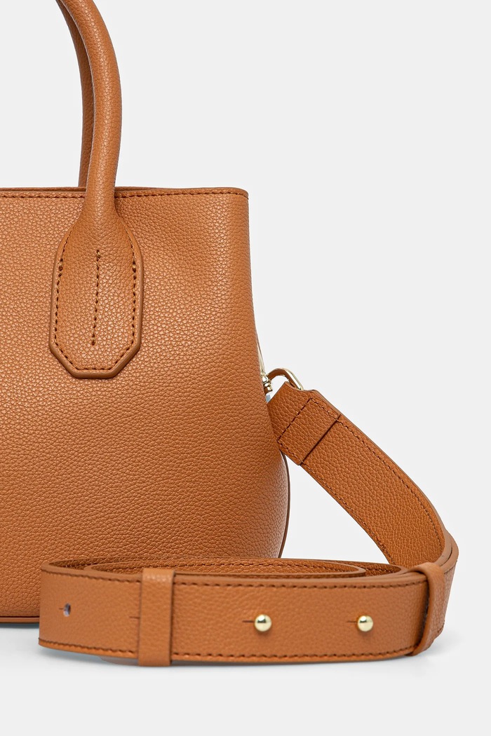 Аксесоари Кожена чанта Patrizia Pepe 8B0240.L001 кафяв