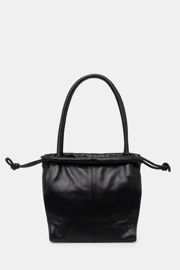 Accesorii Patrizia Pepe geantă de piele 8B0251.L147 negru