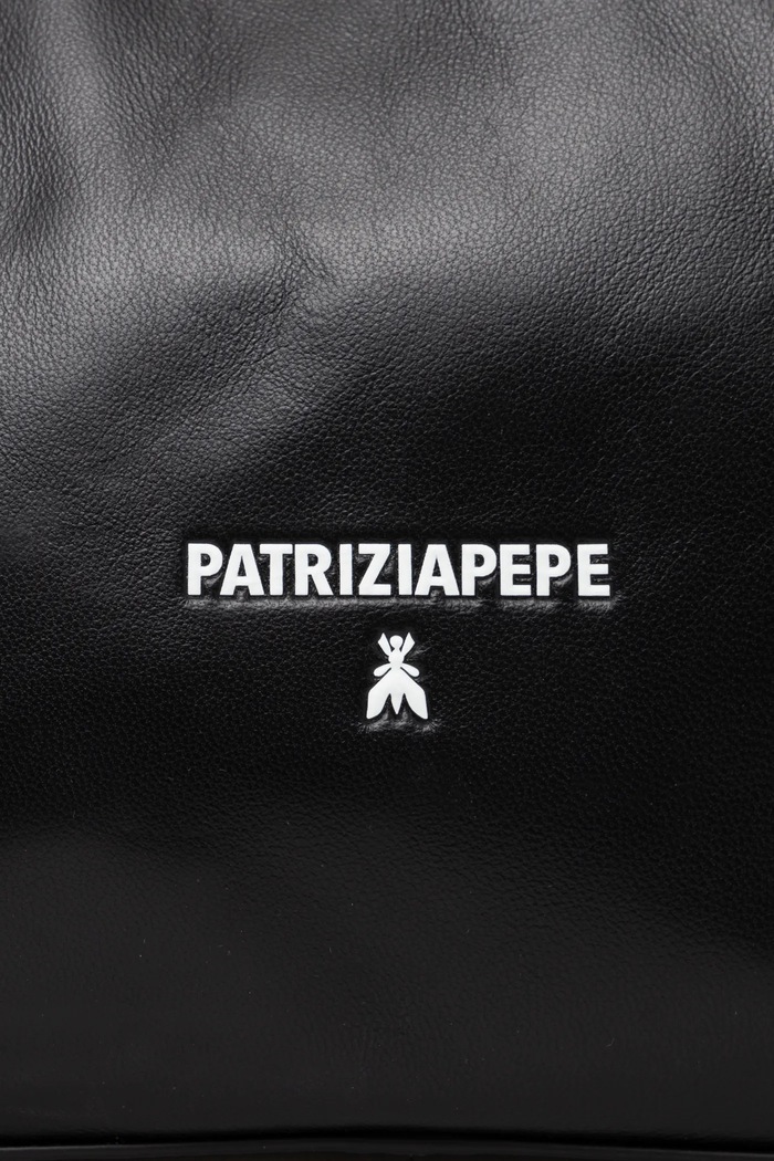 Patrizia Pepe geantă de piele negru 8B0251.L147