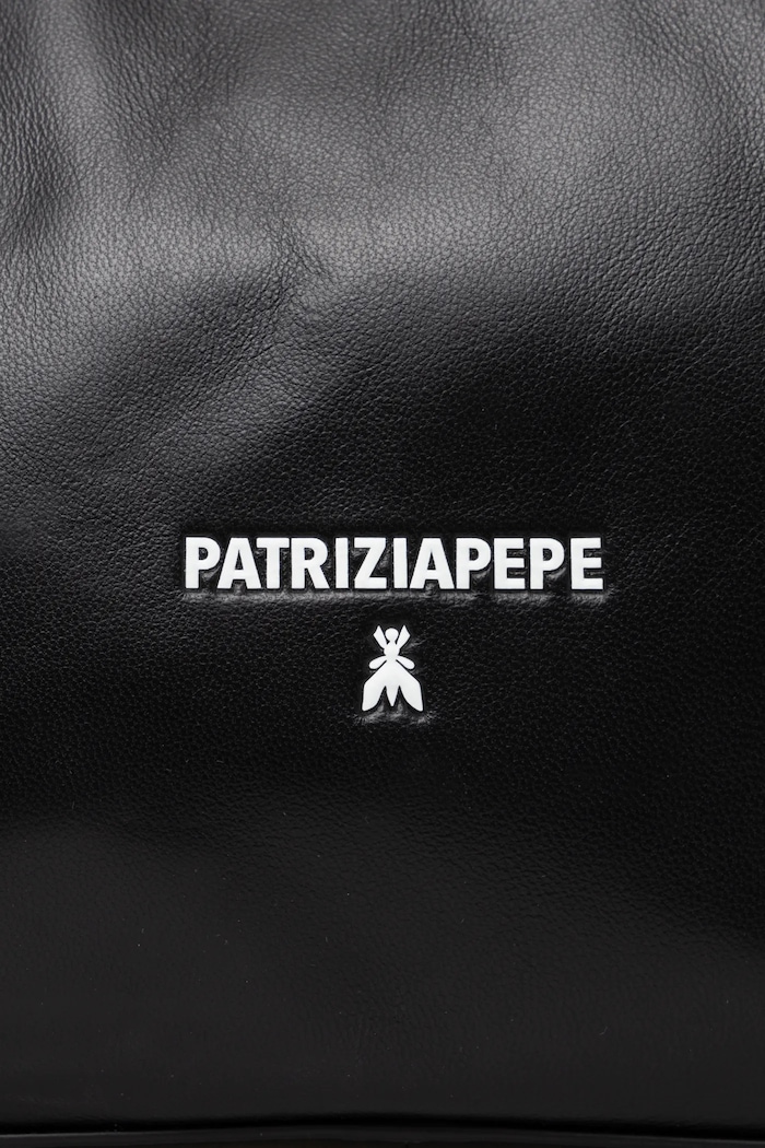 Patrizia Pepe geantă de piele negru 8B0251.L147