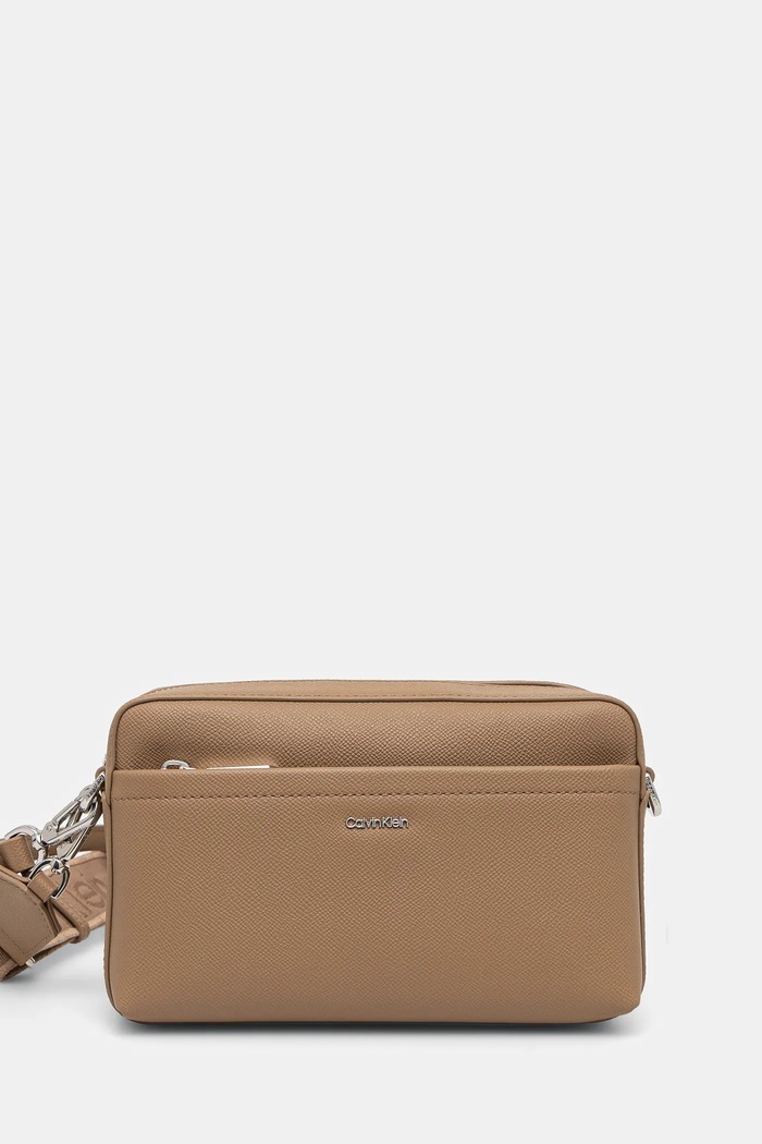 Τσάντα Calvin Klein συνθετικό μπεζ K60K612802