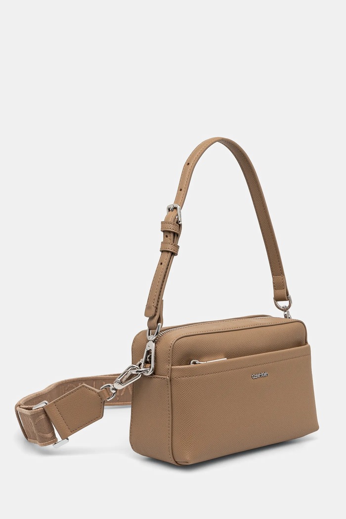 Τσάντα Calvin Klein K60K612802 μπεζ SS25