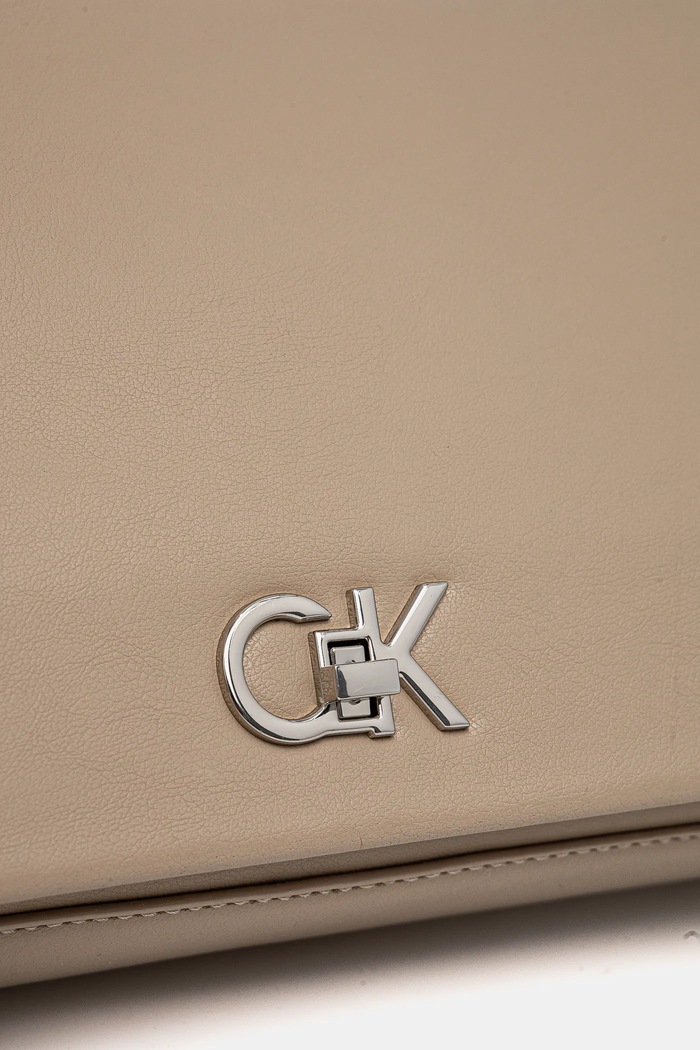 Kabelka Calvin Klein béžová K60K612810