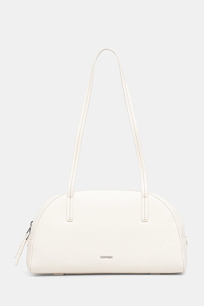 Calvin Klein torebka nie mieści A4 beżowy K60K612819