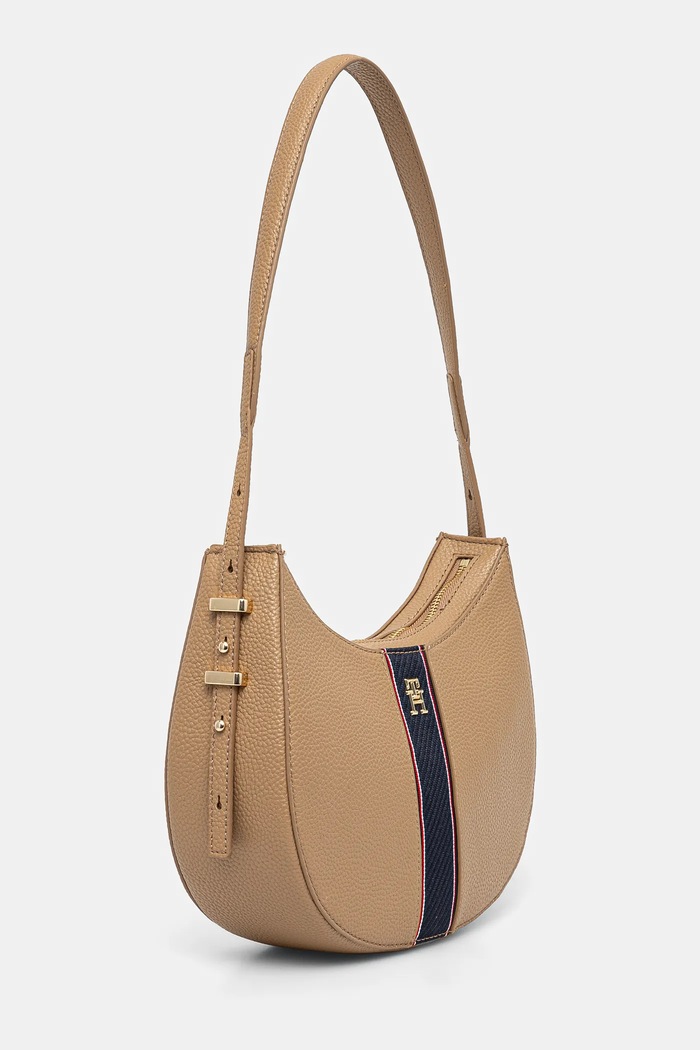 Kabelka Tommy Hilfiger AW0AW16899 béžová SS25