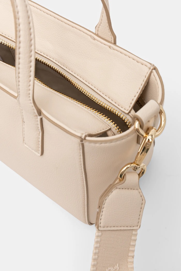 Kabelka Tommy Hilfiger béžová AW0AW16907