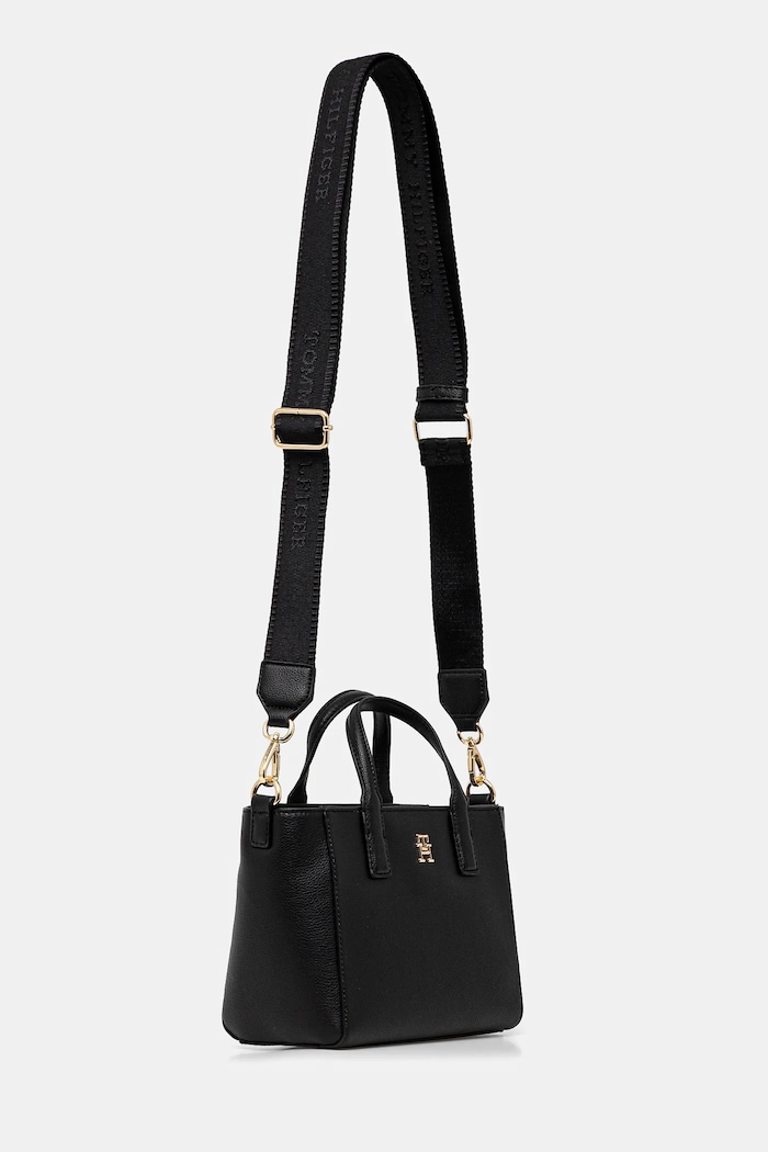 Kabelka Tommy Hilfiger AW0AW16907 černá SS25