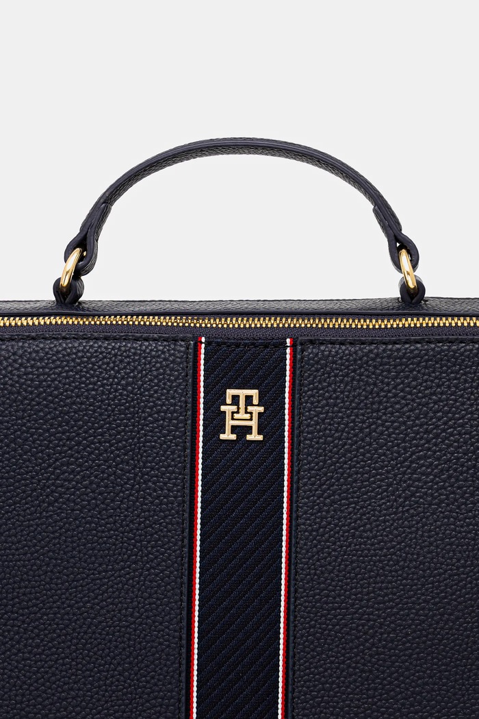 Akcesoria Tommy Hilfiger torba na laptopa AW0AW16872 granatowy