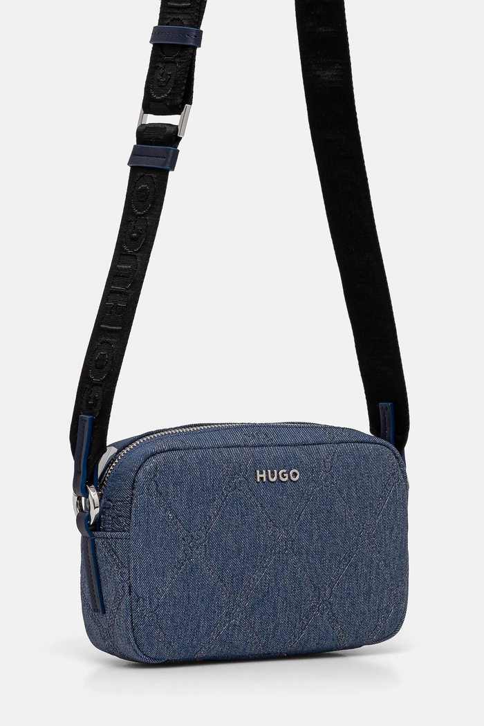 HUGO geantă de blugi 50536050 bleumarin SS25