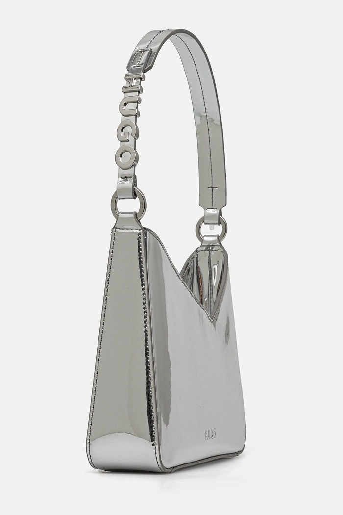 Kabelka HUGO 50536243 strieborná SS25