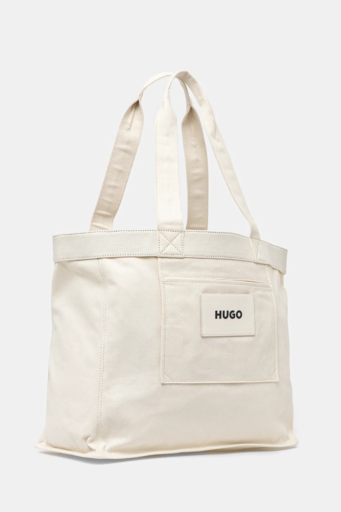 Чанта HUGO 50536267 бежов SS25