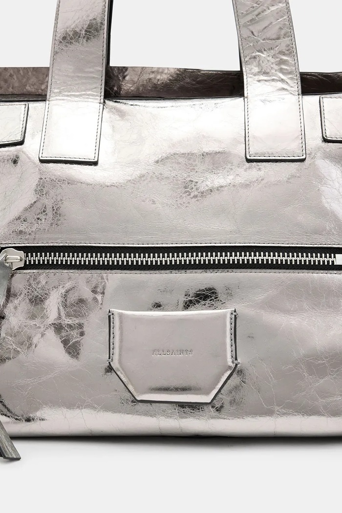 Kožená kabelka AllSaints PEREZ SHOULDER W392XB
