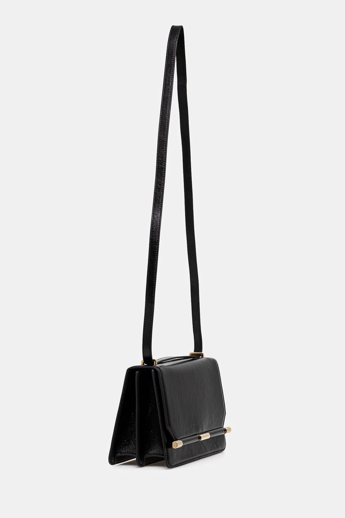 Victoria Beckham borsa a mano in pelle B125AAC006189A nero SS25