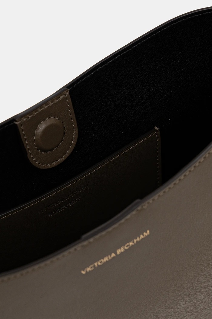 Кожена чанта Victoria Beckham B125AAC006190A зелен