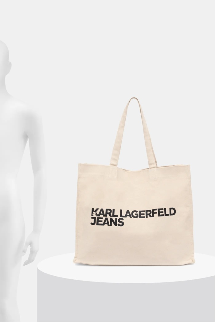 Karl Lagerfeld Jeans τσάντα βαμβακερή A1W50002