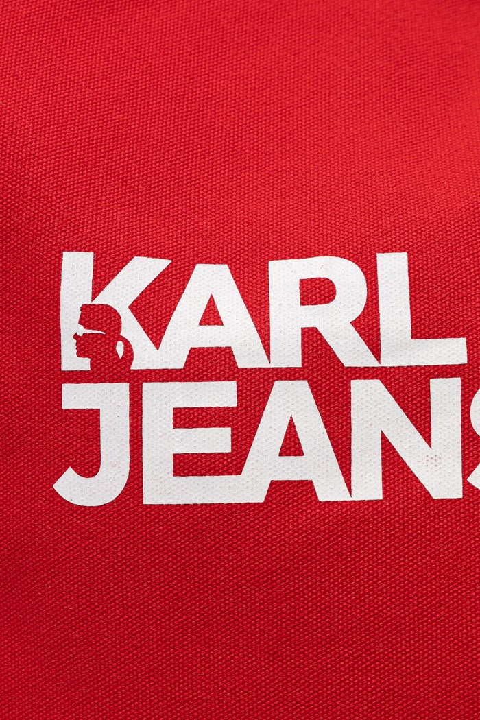Doplňky Karl Lagerfeld Jeans taška bavlněná A1W50002 červená