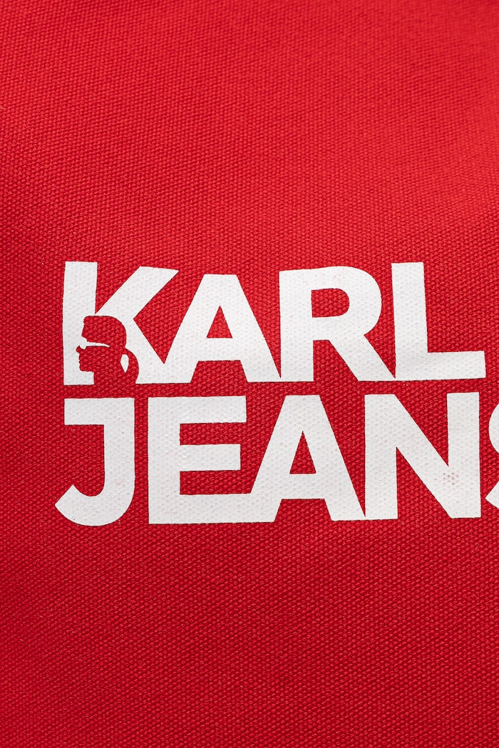 Doplňky Karl Lagerfeld Jeans taška bavlněná A1W50002 červená