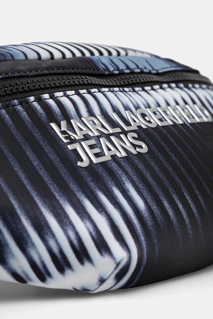 Torbica za okoli pasu Karl Lagerfeld Jeans črna A1W30361