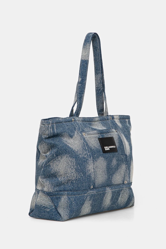 Karl Lagerfeld Jeans torebka jeansowa A1W50049 niebieski SS25