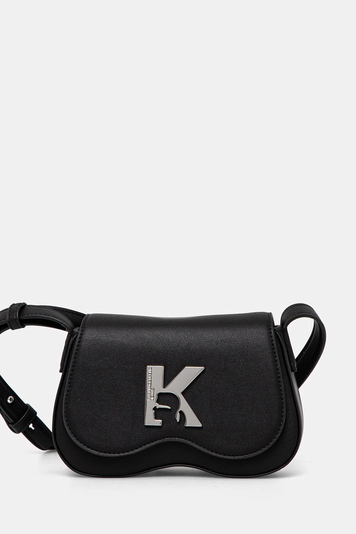Kabelka Karl Lagerfeld Jeans nevejde se A4 černá A1W30286