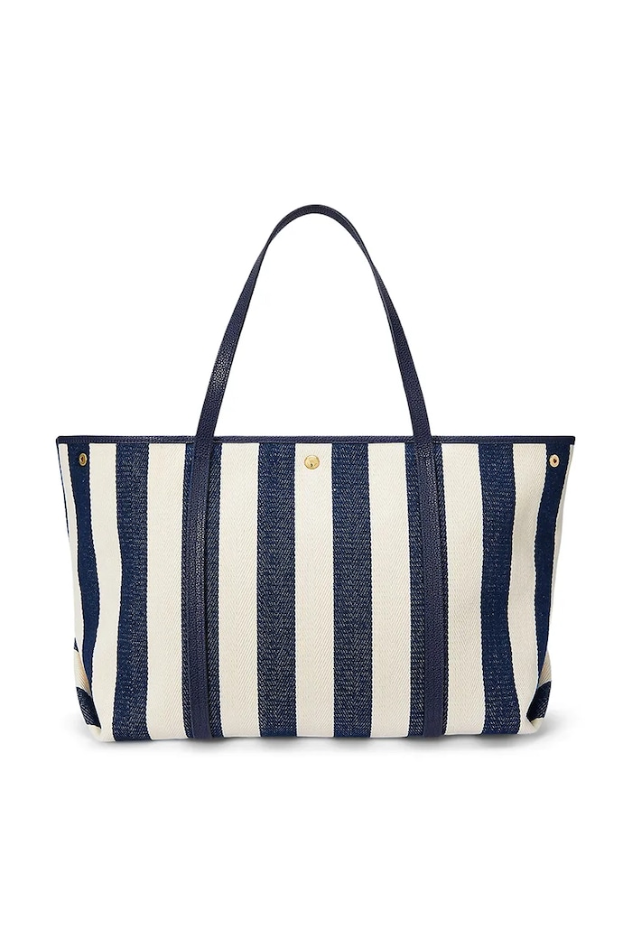 Bavlněná kabelka Lauren Ralph Lauren 431956937 námořnická modř SS25