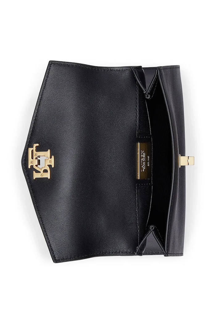 Kožna torba Lauren Ralph Lauren 431968761 crna