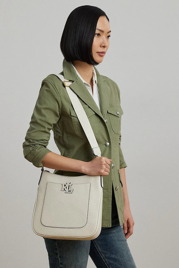 Lauren Ralph Lauren crossbody kabelka dámska kožená 431970152